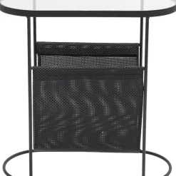 Tische-KARE Design Beistelltisch Mesh Journal 53,5X25Cm
