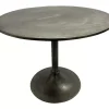 Tische-KARE Design Beistelltisch Morocco Silber O61Cm