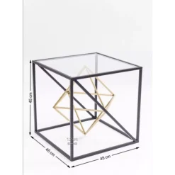 Tische-KARE Design Beistelltisch Prisma 45X45Cm