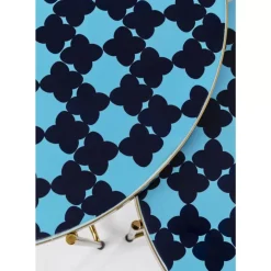 Tische-KARE Design Beistelltisch Priya Blau (2/Set)