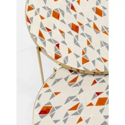 Tische-KARE Design Beistelltisch Priya Weis (2/Set)