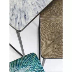 Tische-KARE Design Beistelltisch Ray Square (3/Set)