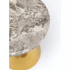 Tische-KARE Design Beistelltisch Rita Gold O50Cm