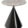 Tische-KARE Design Beistelltisch Rita Schwarz O50Cm