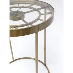 Tische-KARE Design Beistelltisch Roman Brass O42Cm