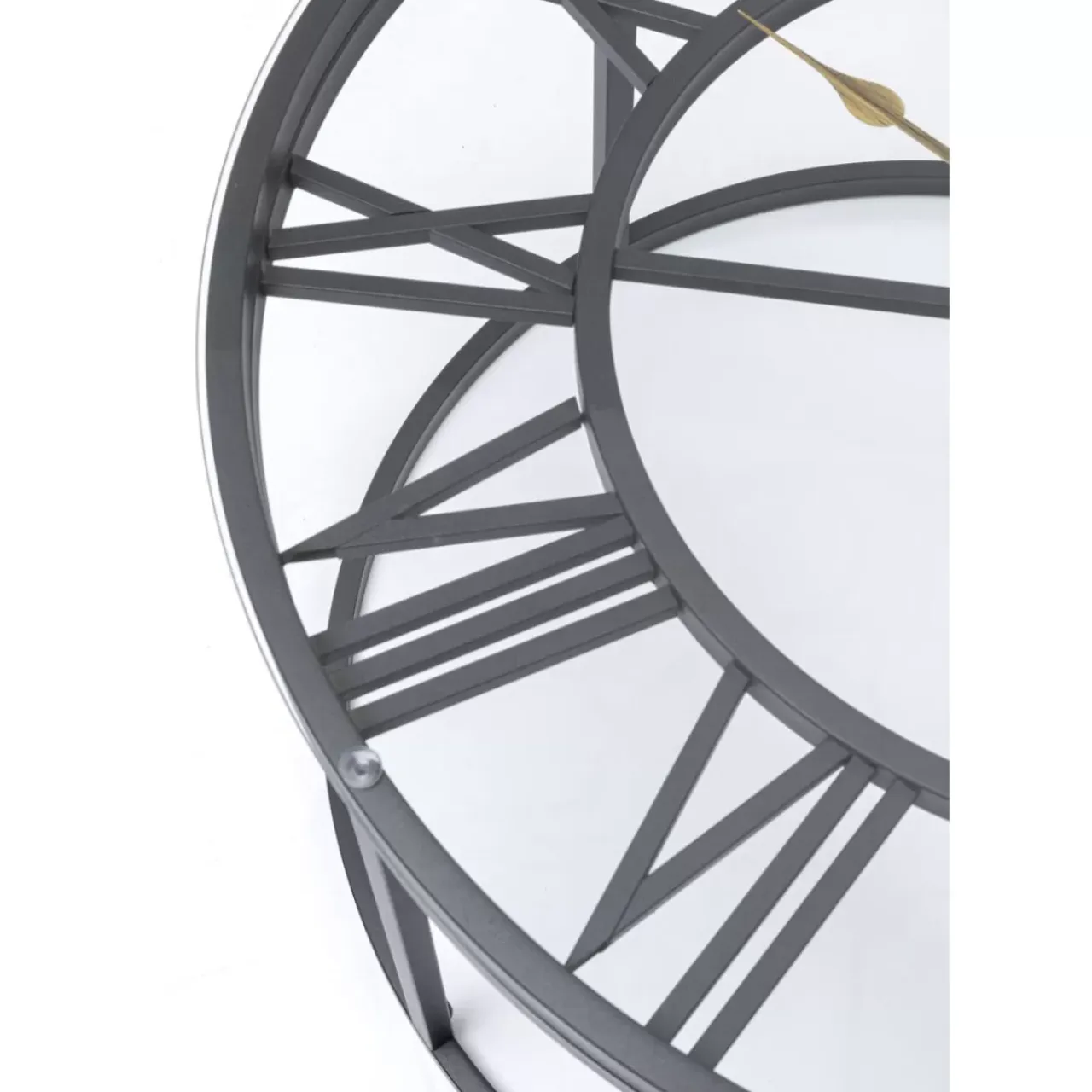 Tische-KARE Design Beistelltisch Roman Schwarz O76Cm