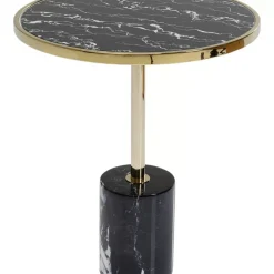 Tische-KARE Design Beistelltisch San Remo Base Schwarz O46Cm
