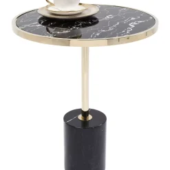 Tische-KARE Design Beistelltisch San Remo Base Schwarz O46Cm