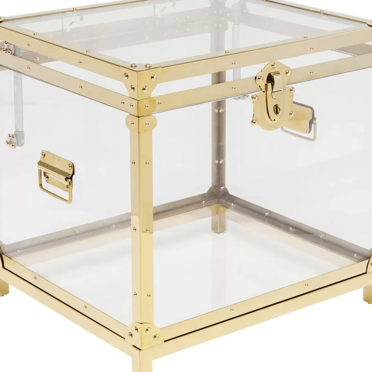 Tische-KARE Design Beistelltisch Trunk Storage Gala