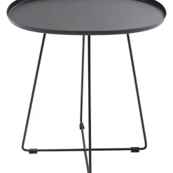 Outdoormöbel-KARE Design Beistelltisch Turin Schwarz