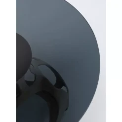 Tische-KARE Design Beistelltisch Volcano Silber O60Cm