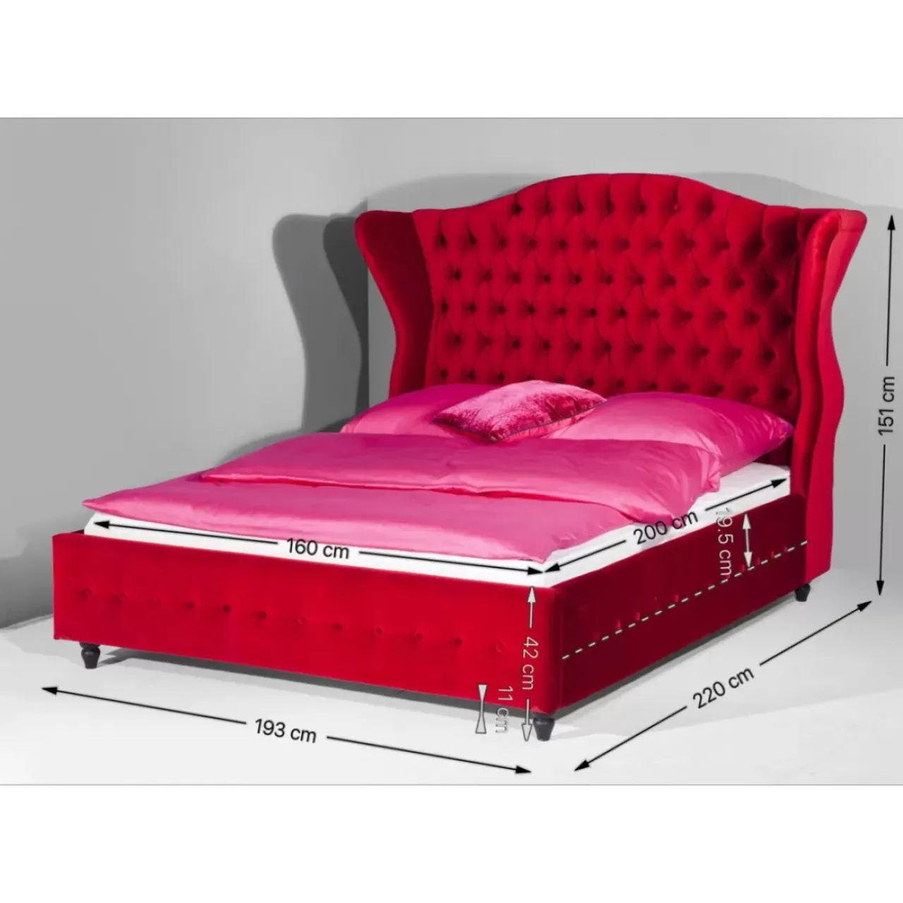 Betten-KARE Design Bett City Spirit Graphit 160X200Cm