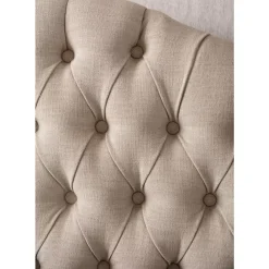 Betten-KARE Design Bett City Spirit Linen Natural 180X200Cm