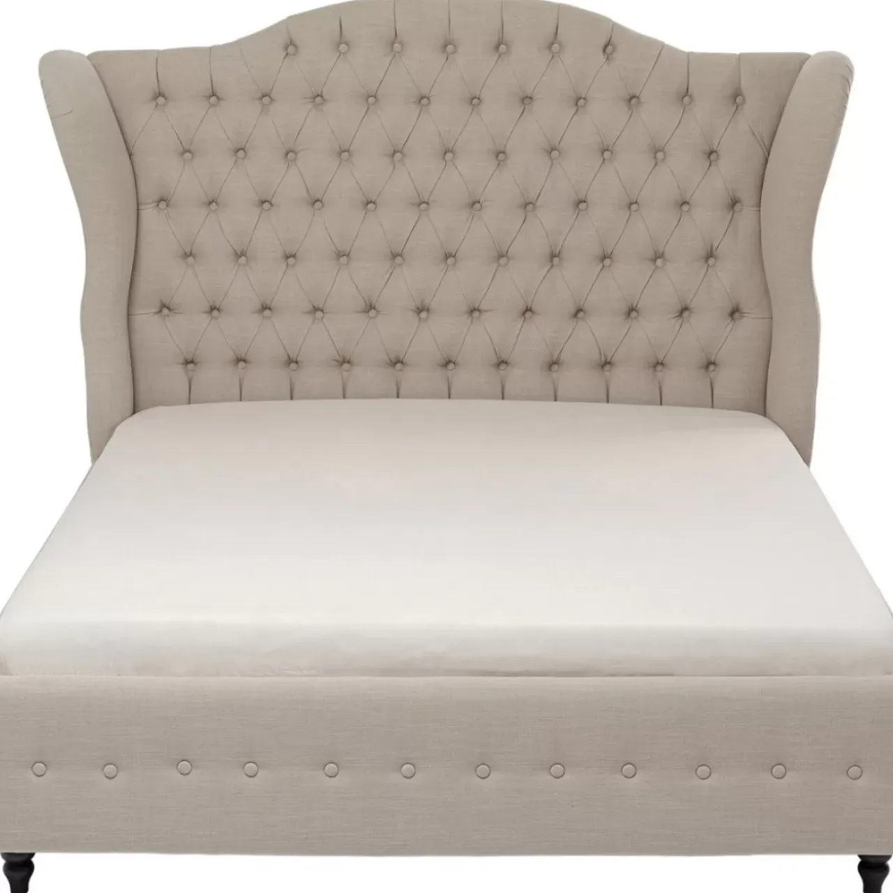 Betten-KARE Design Bett City Spirit Linen Natural 160X200Cm