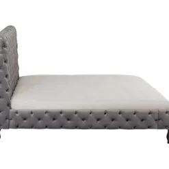 Betten-KARE Design Bett Desire Hoch Silbergrau 180X200 Cm