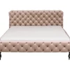 Betten-KARE Design Bett Desire Velvet Ecru 180X200Cm
