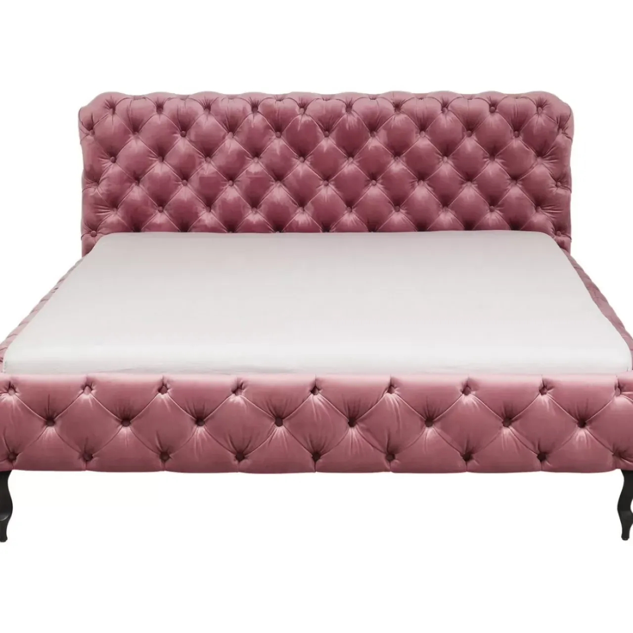 Betten-KARE Design Bett Desire Velvet Rose 160X200Cm