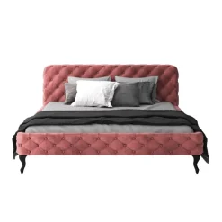 Betten-KARE Design Bett Desire Velvet Rose 180X200Cm