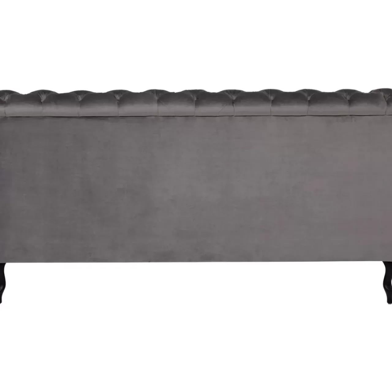 Betten-KARE Design Bett Desire Velvet Silbergrau 180X200 Cm