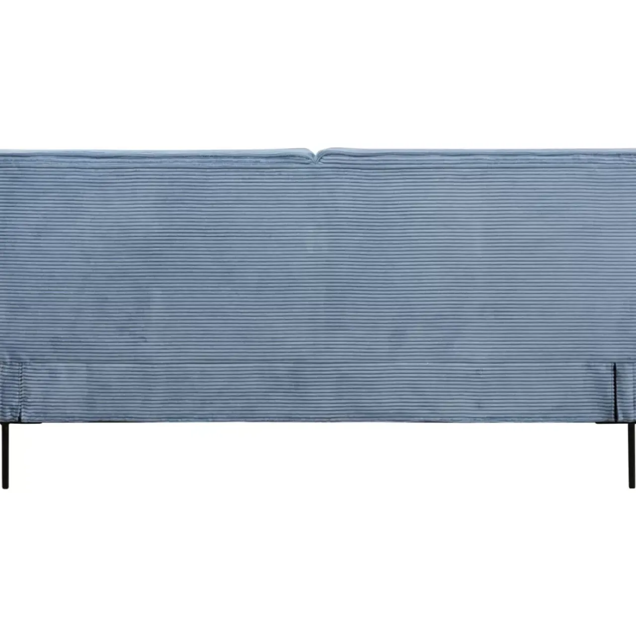 Betten-KARE Design Bett East Side Cord Blau 160X200Cm