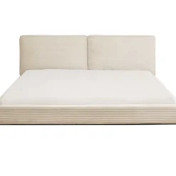 Betten-KARE Design Bett East Side Cord Creme 160X200Cm