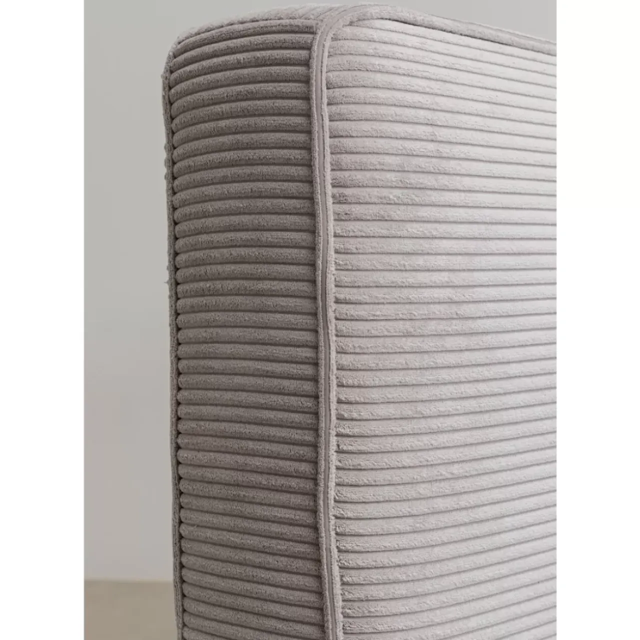 Betten-KARE Design Bett East Side Cord Grau 180X200Cm