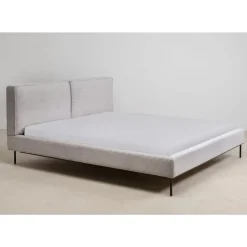 Betten-KARE Design Bett East Side Cord Grau 180X200Cm