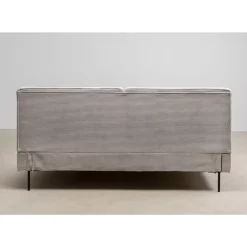 Betten-KARE Design Bett East Side Cord Grau 180X200Cm