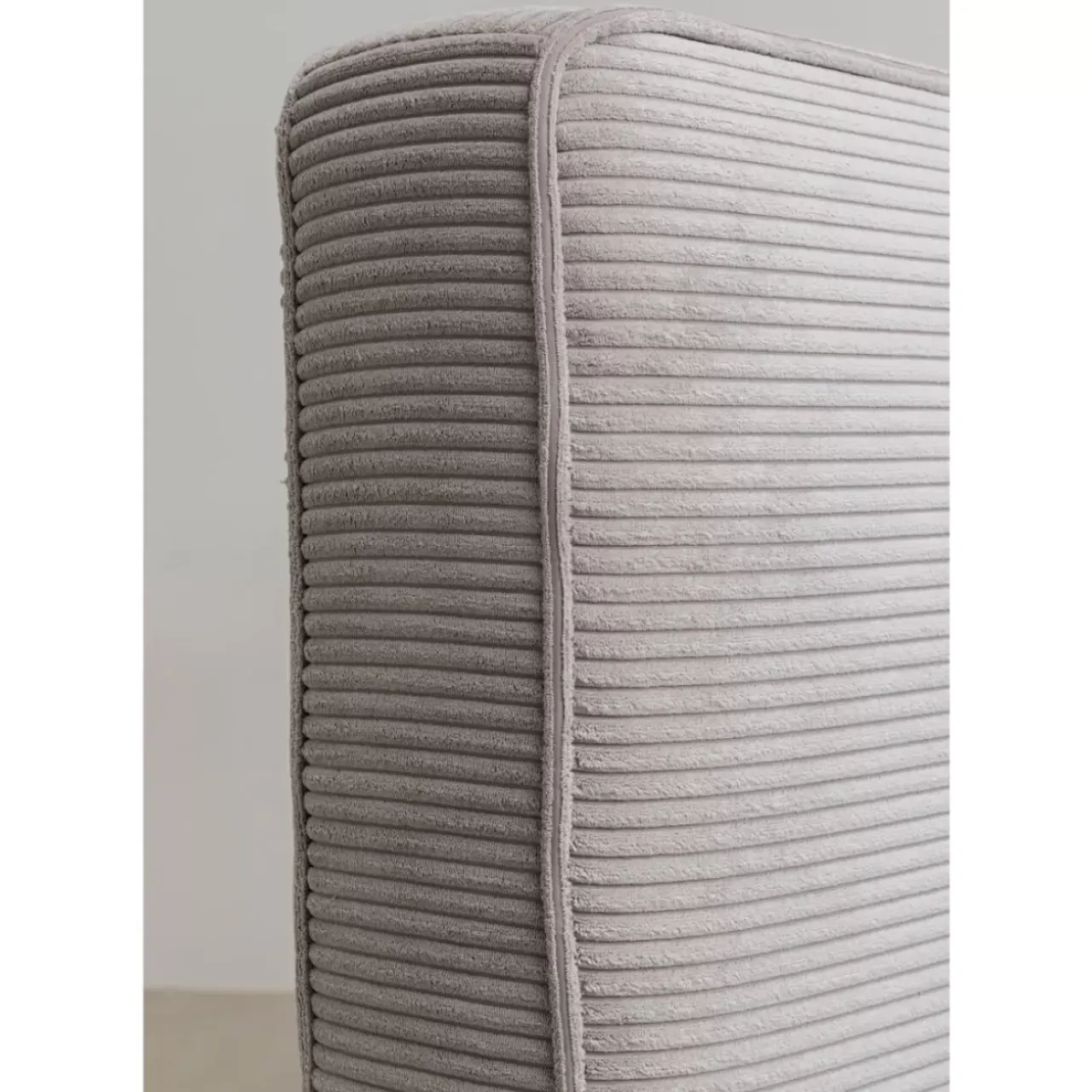 Betten-KARE Design Bett East Side Cord Grau 160X200Cm