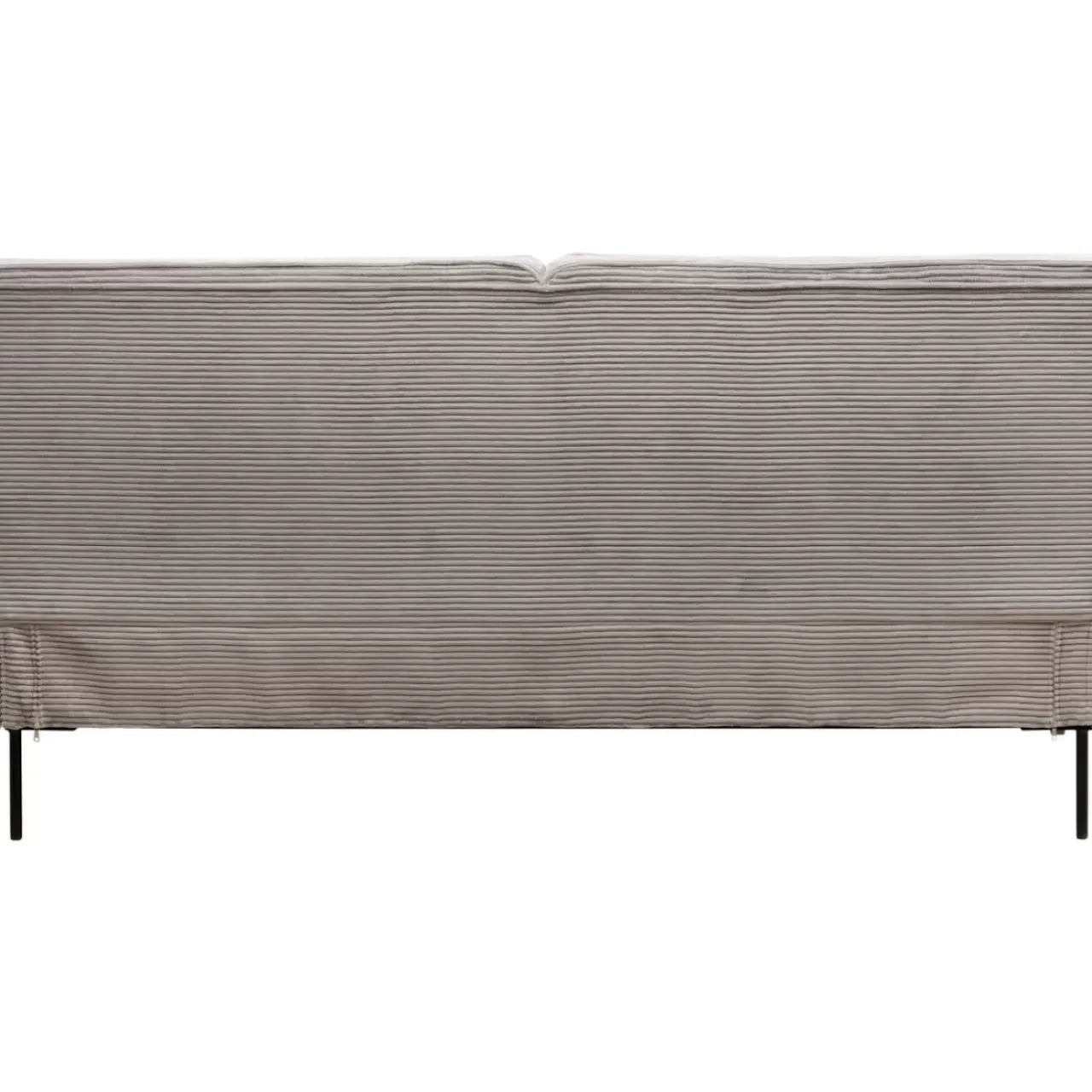 Betten-KARE Design Bett East Side Cord Grau 160X200Cm