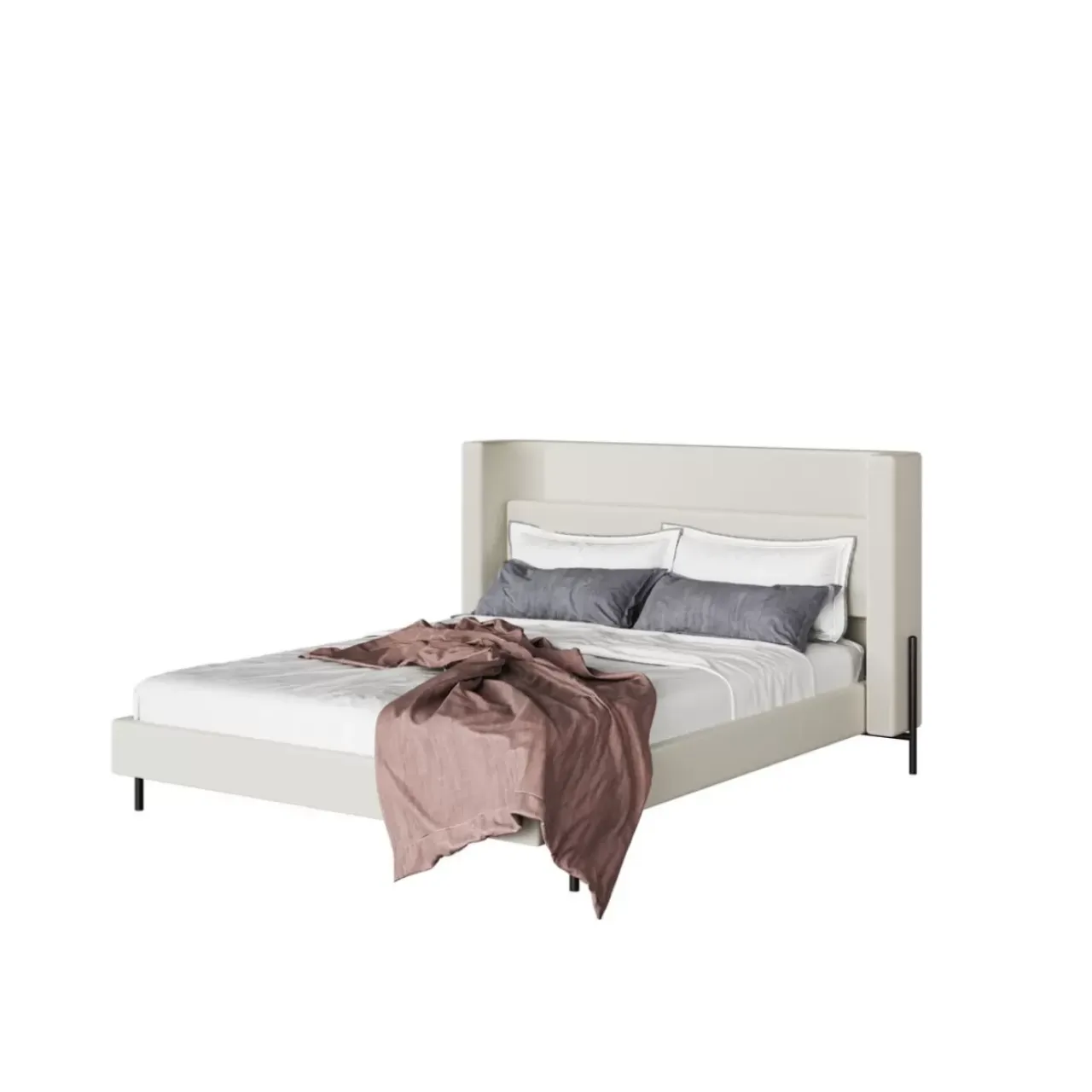Betten-KARE Design Bett Tivoli Ecru 180X200Cm