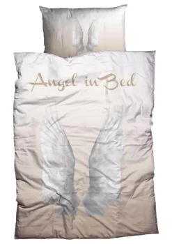 Deko & Geschenkartikel-KARE Design Bettwasche Angel In Bed 160X210 + Kissen 50X70