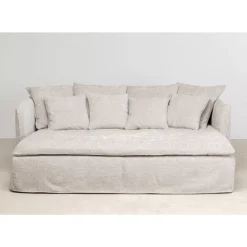Sofas & Couches-KARE Design Bigsofa Boheme Creme 230Cm