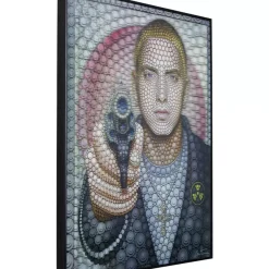 Bilder-KARE Design Bild Frame 3D Hip Hop Star 70X57