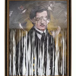 Bilder-KARE Design Bild Frame Gentleman Cuts 130X163Cm