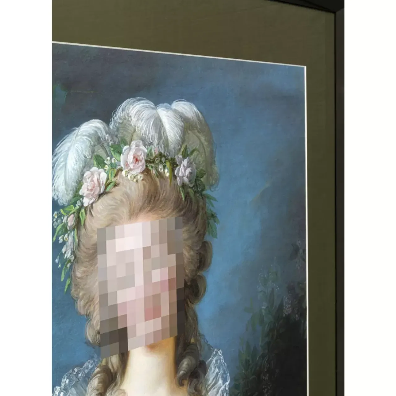 Bilder-KARE Design Bild Frame Incognito Countess 112X82
