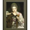 Bilder-KARE Design Bild Frame Incognito Sitting Countess 112X82