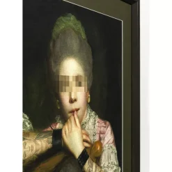Bilder-KARE Design Bild Frame Incognito Sitting Countess 112X82
