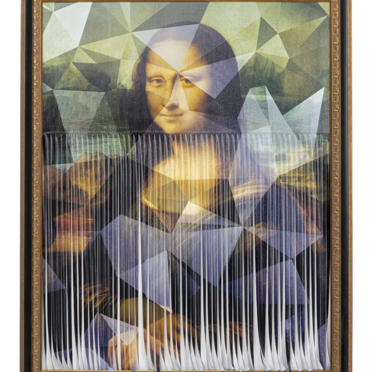 Bilder-KARE Design Bild Frame MaDeMoiSelle Lisa 130X163Cm