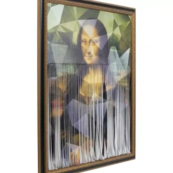 Bilder-KARE Design Bild Frame MaDeMoiSelle Lisa 130X163Cm