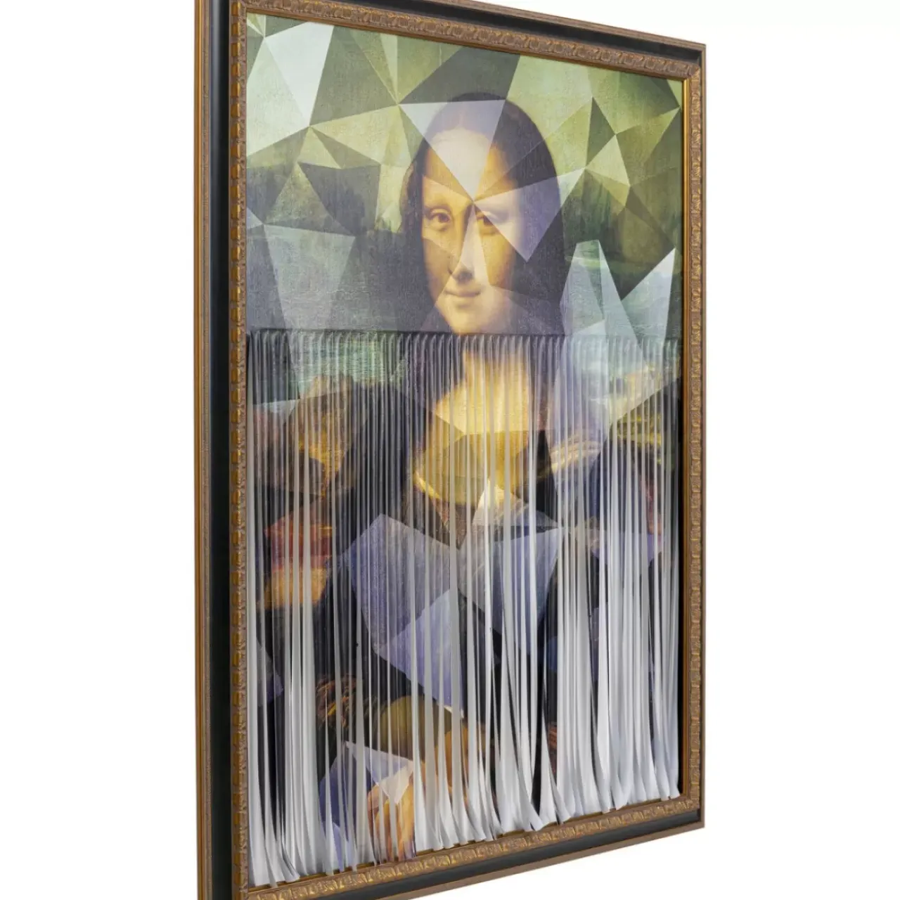 Bilder-KARE Design Bild Frame MaDeMoiSelle Lisa 130X163Cm