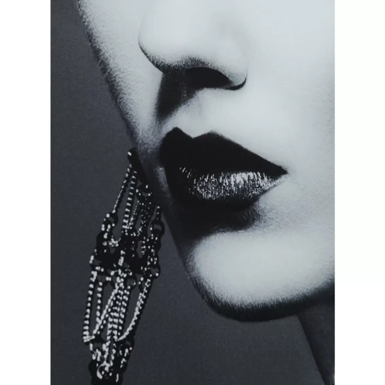 Bilder-KARE Design Bild Glas Beauty Lady 120X150Cm