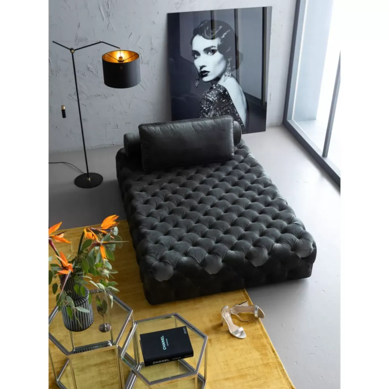 Bilder-KARE Design Bild Glas Beauty Lady 120X150Cm