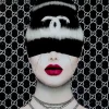 Bilder-KARE Design Bild Glas Fashion Haircut 80X80