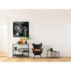 Bilder-KARE Design Bild Glas Foxy Lady 120X120Cm