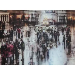 Bilder-KARE Design Bild Glas Grand Central Station 160X120Cm