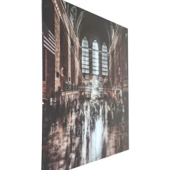 Bilder-KARE Design Bild Glas Grand Central Station 160X120Cm