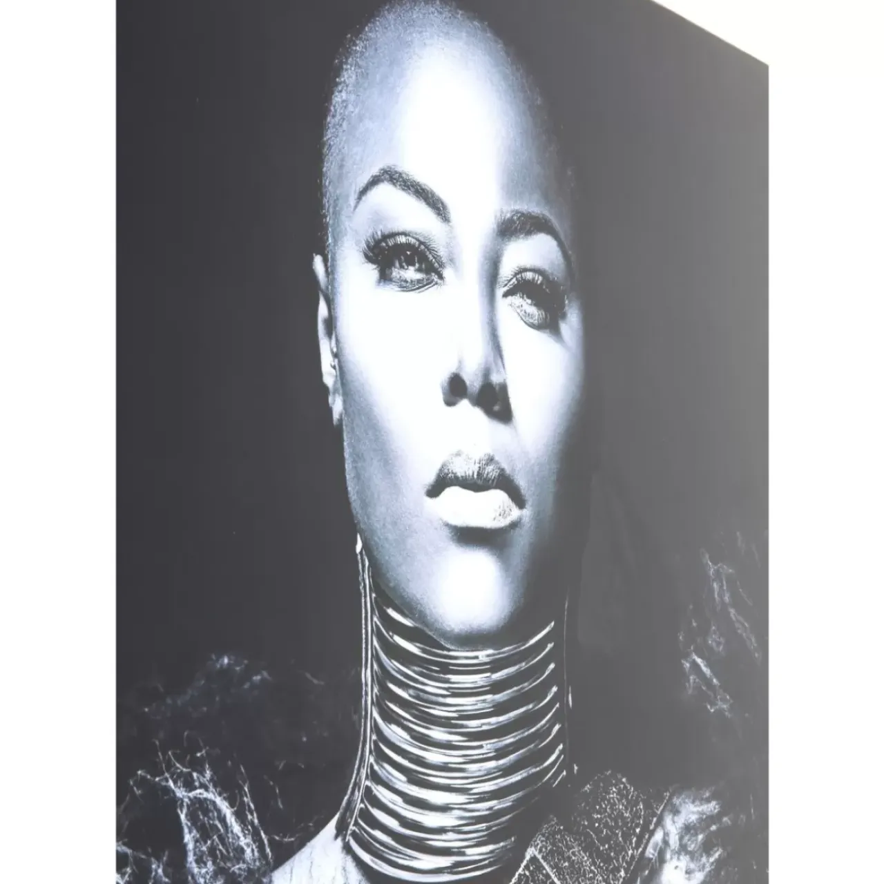 Bilder-KARE Design Bild Glas Lady Knight 100X150Cm