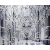 Bilder-KARE Design Bild Glas Metallic Versailles 180X120Cm