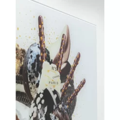 Bilder-KARE Design Bild Glas Rich Ice Cream 60X80